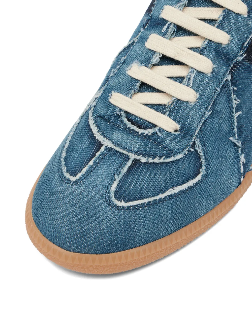 Maison Margiela Ripped Replica sneakers Blauw