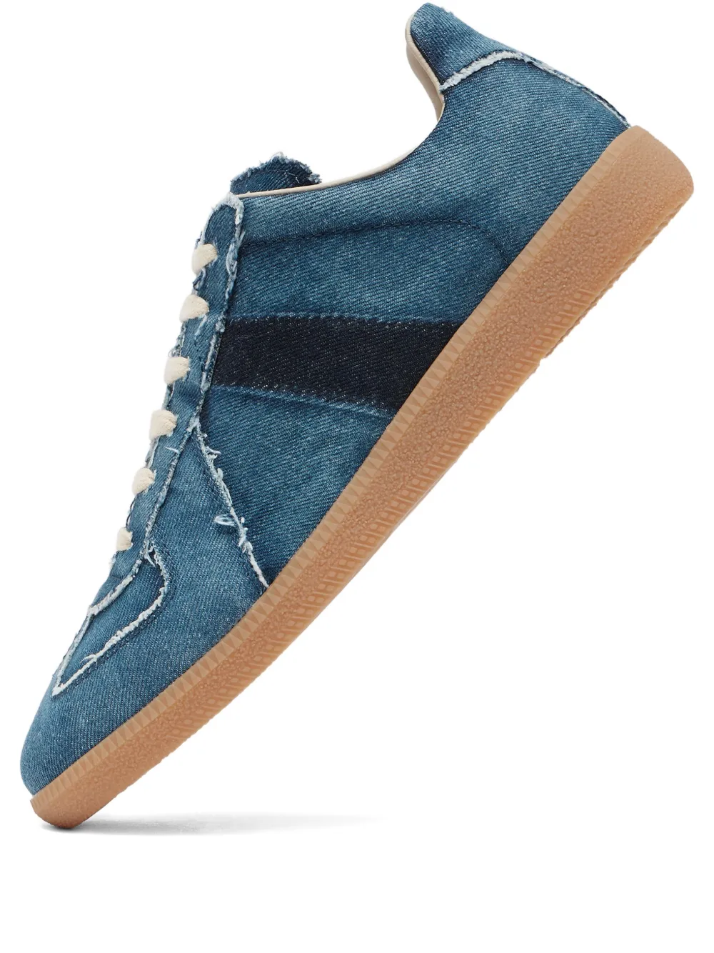 Maison Margiela Ripped Replica sneakers Blauw
