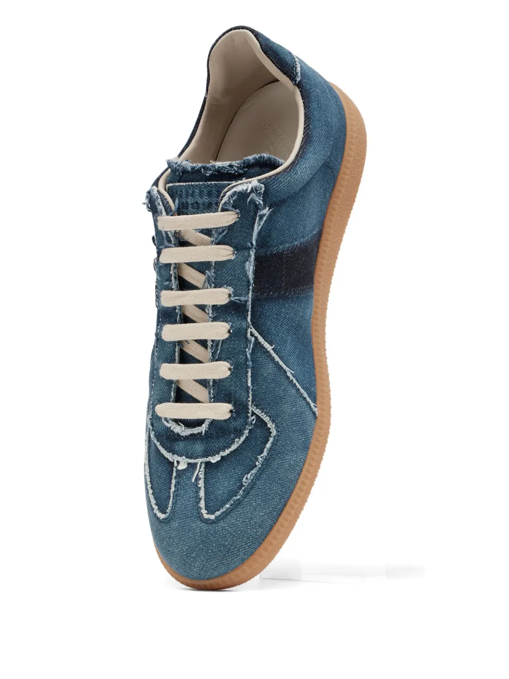 Maison Margiela Ripped Replica sneakers Blauw