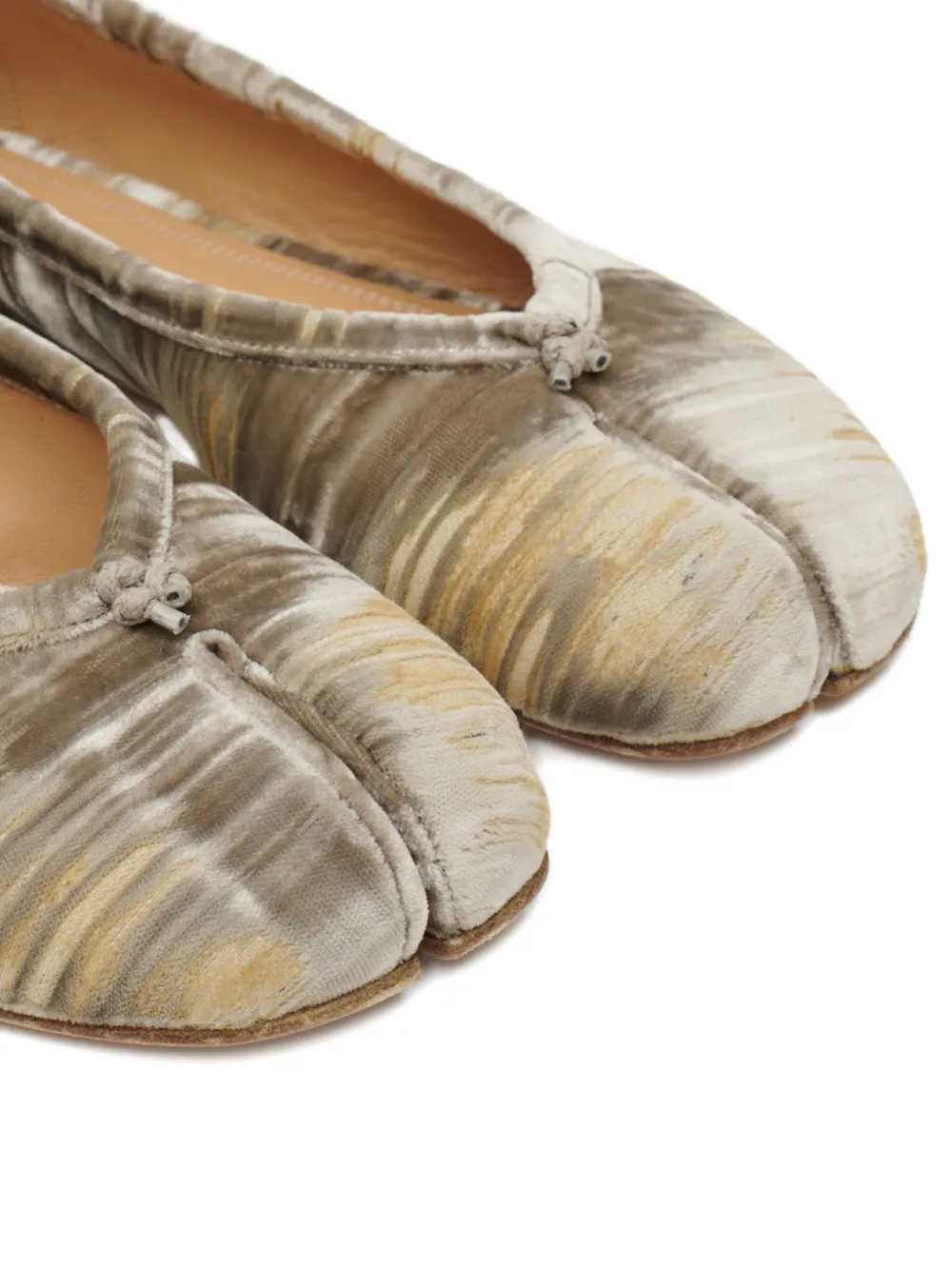 Maison Margiela Tabi ballet flats Neutrals