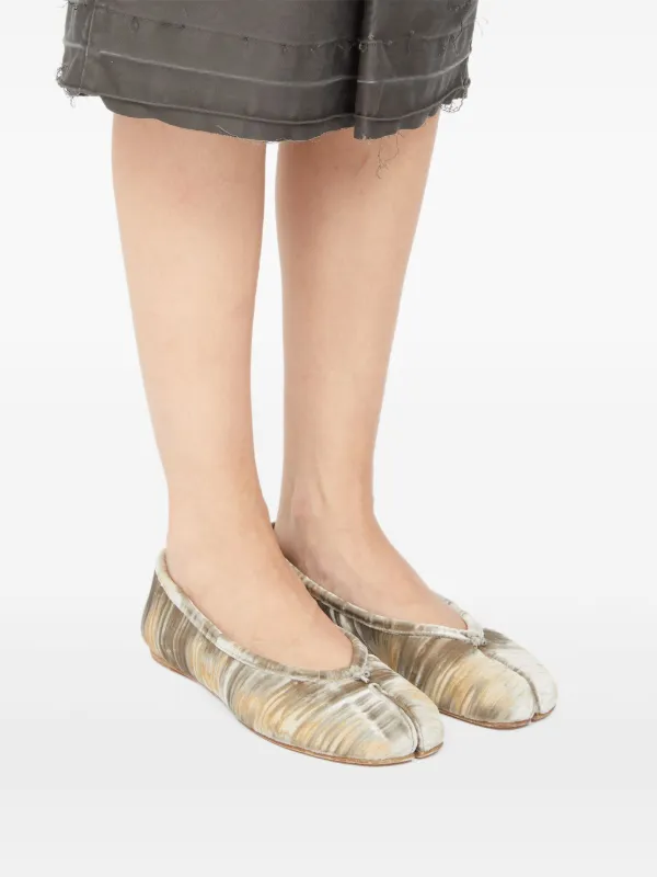 Maison Margiela Tabi Ballet Flats | Neutrals | FARFETCH RO