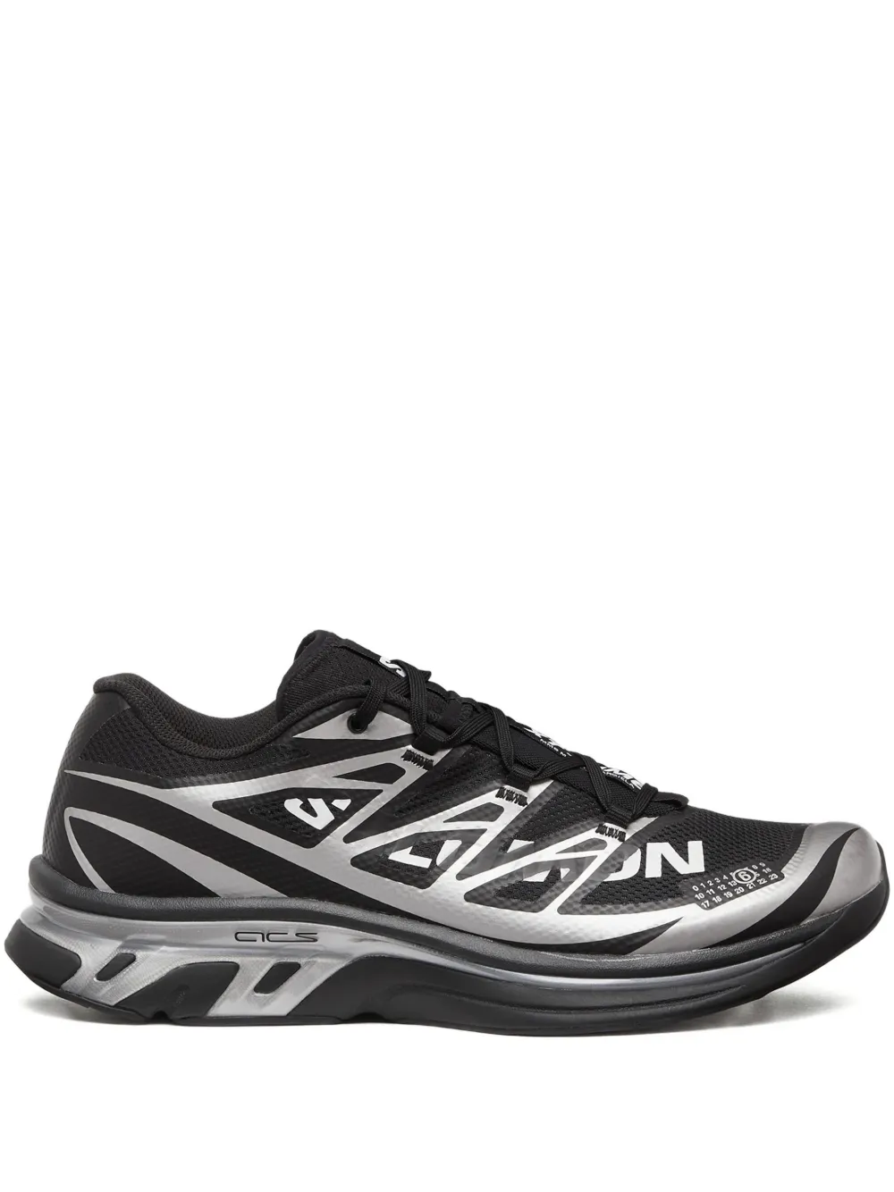 Mm6 Maison Margiela X Salomon Sneakers Mit Schnürung In Black