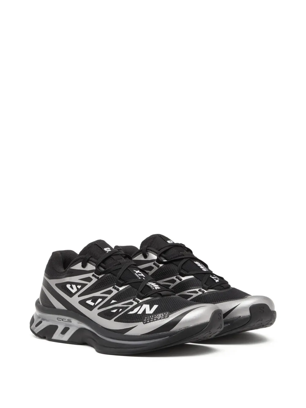 Mm6 Maison Margiela X Salomon Sneakers Mit Schnürung In Black