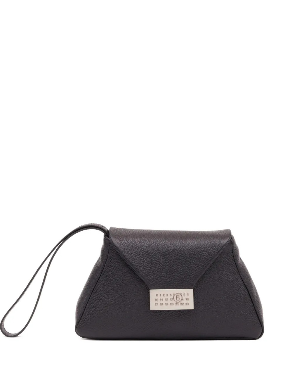 Mm6 Maison Margiela New Numeric Clutch Bag In Black