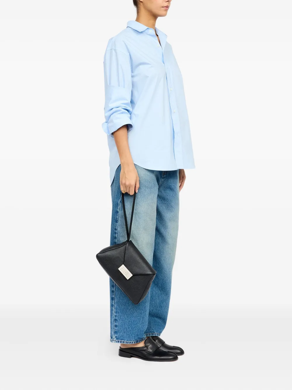 MM6 Maison Margiela New Numeric clutch - Zwart