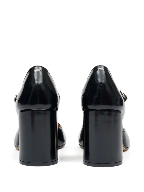 Maison Margiela 80mm Tabi Pumps | Black | FARFETCH