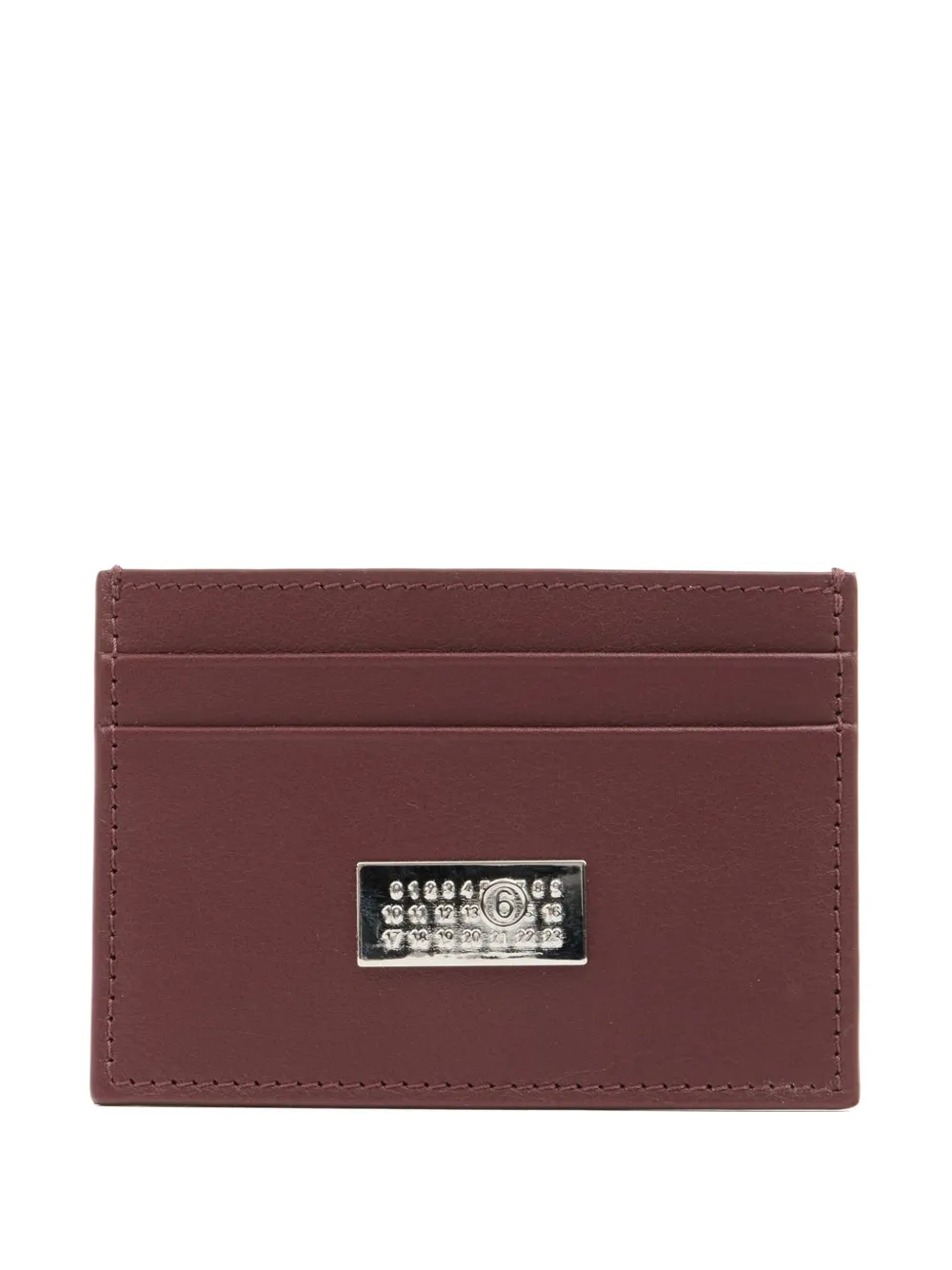 MM6 Maison Margiela - numbers-plaque cardholder - unisex
