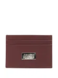 MM6 Maison Margiela numbers-plaque cardholder - Red
