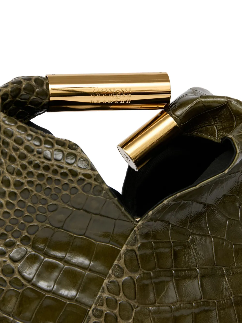 MM6 Maison Margiela Kleine Japanese schoudertas Bruin