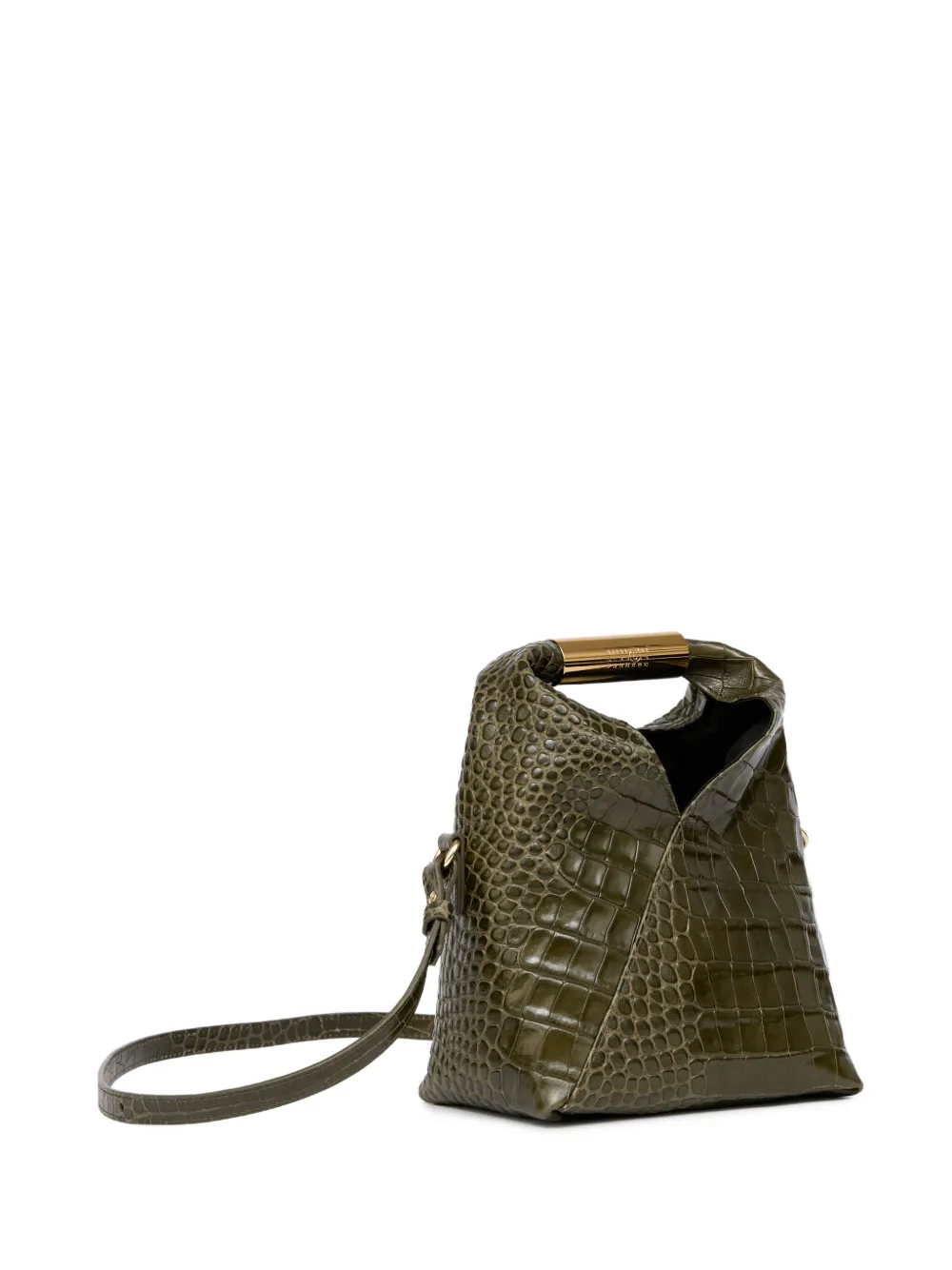 MM6 Maison Margiela Kleine Japanese schoudertas - Bruin