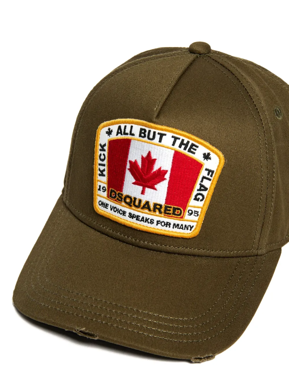 DSQUARED2 KIDS Canadian Flag pet Groen