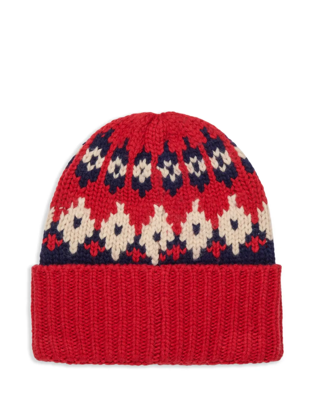 DSQUARED2 KIDS Canadian Flag gebreide muts - Rood