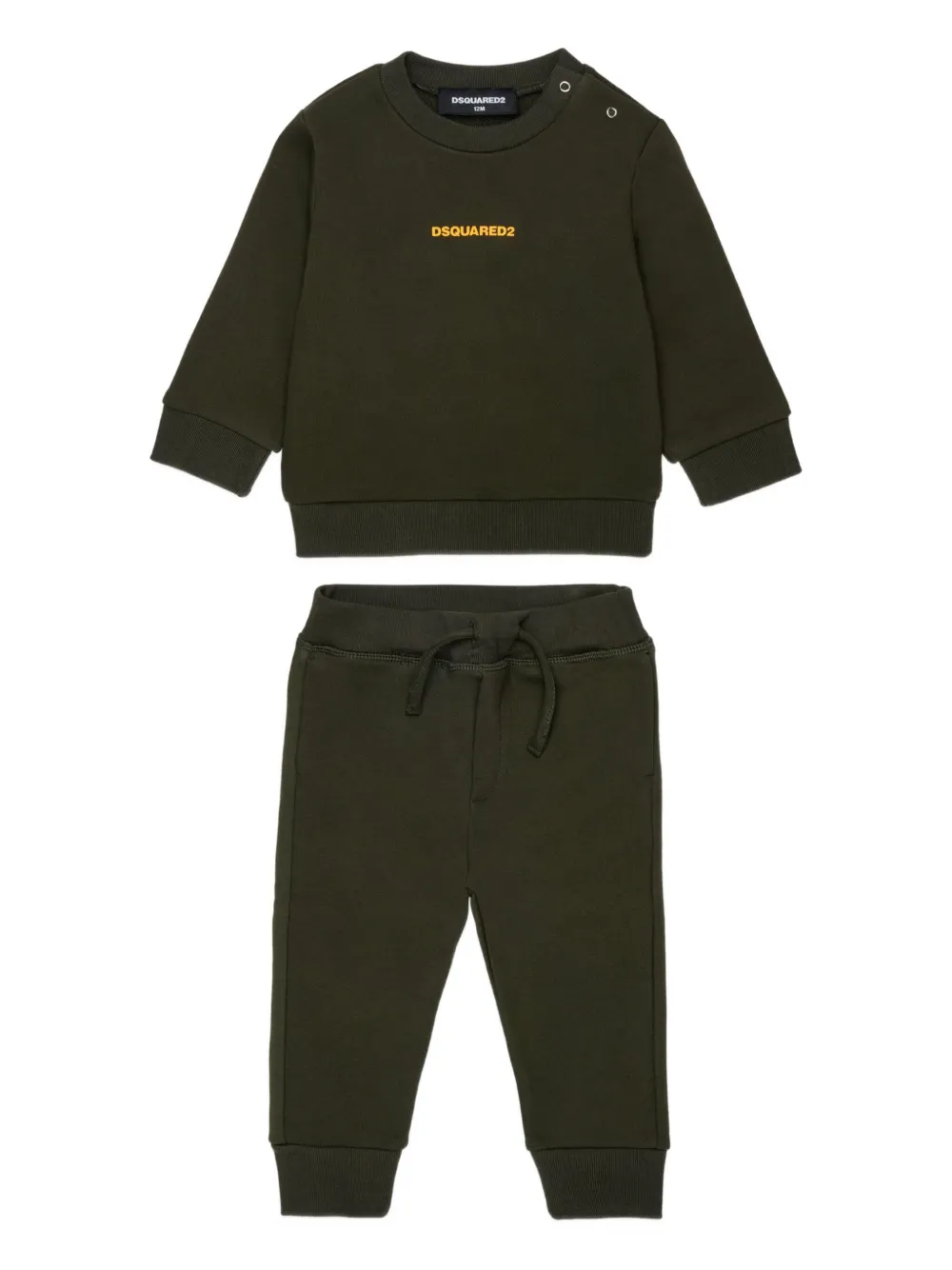 DSQUARED2 KIDS logo-detail tracksuit | Green | Image 1