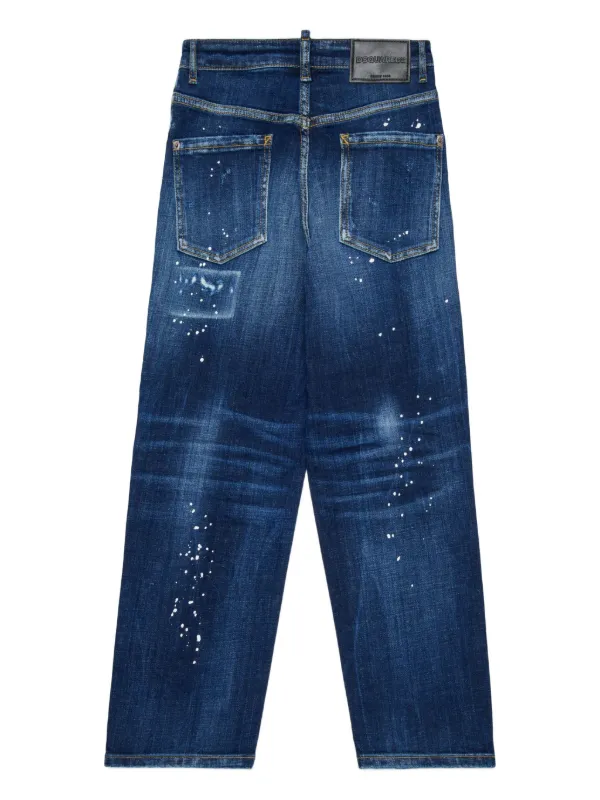 DSQUARED2 KIDS Moose Lost ジーンズ | ブルー | FARFETCH JP