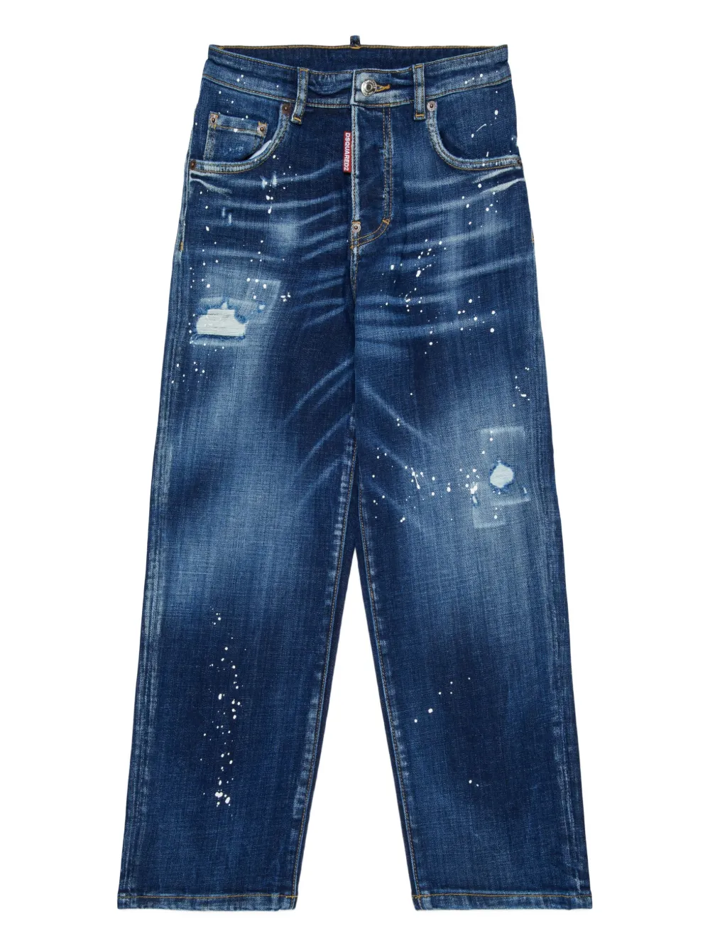 DSQUARED2 KIDS Moose Lost jeans Blauw
