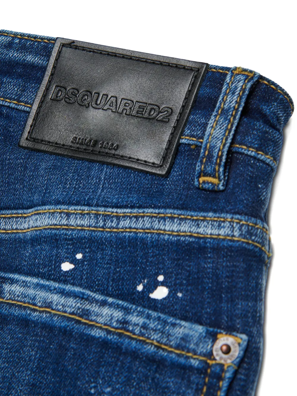 DSQUARED2 KIDS Moose Lost jeans Blauw