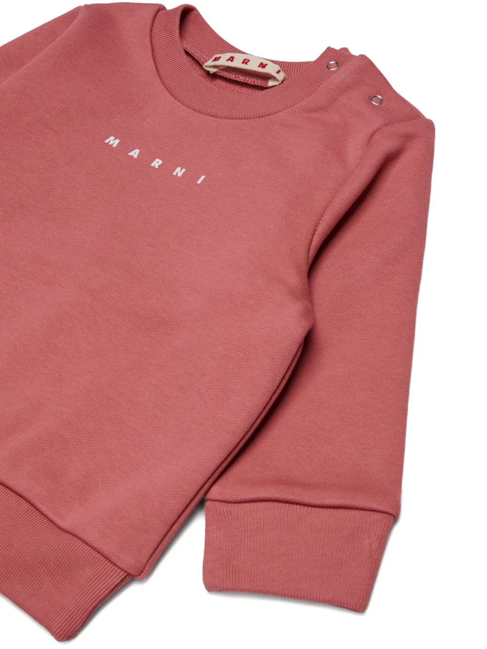 Marni Kids Katoenen trainingspak met geborduurd logo Roze