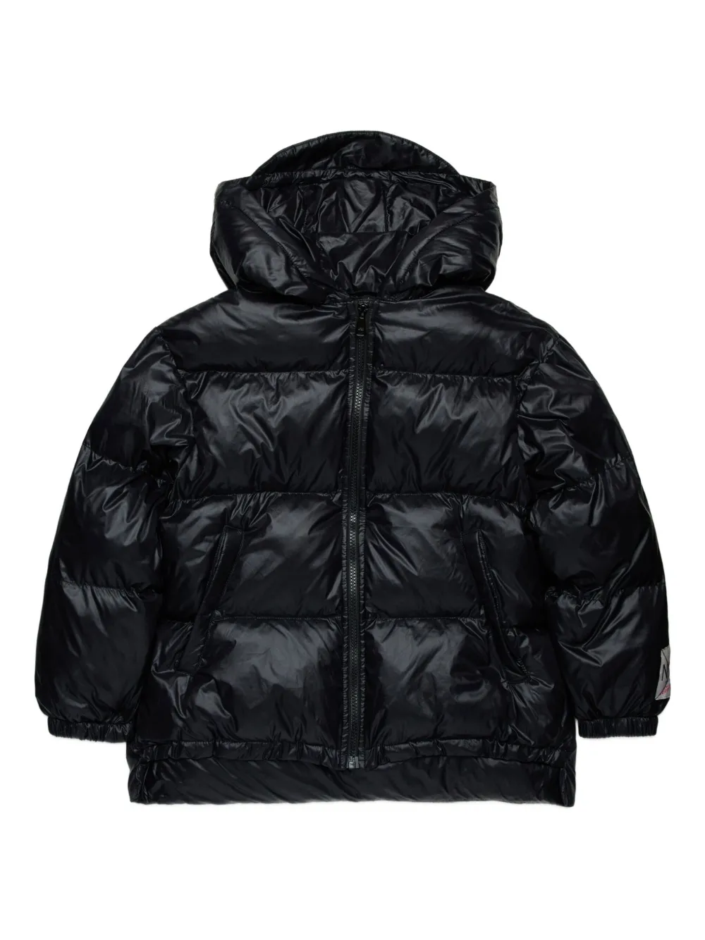 Nº21 Kids logo puffer jacket | Black | Image 1