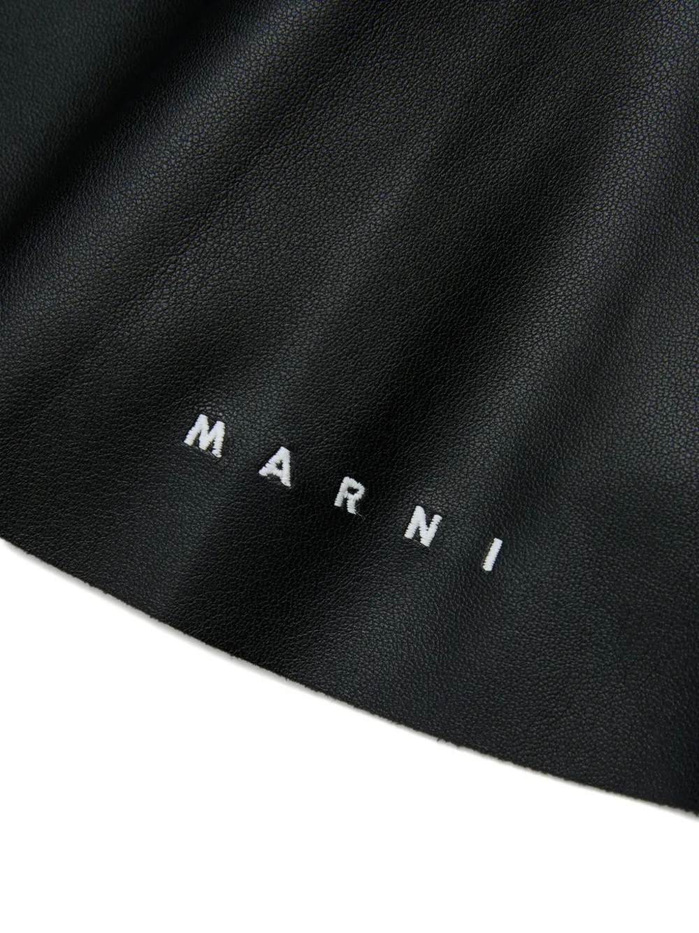 Marni Kids Rok met geborduurd logo Zwart