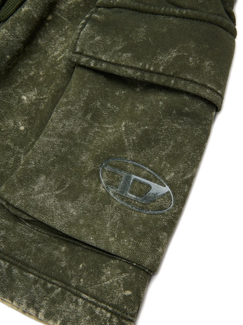 Diesel Kids Katoenen mini-rok Groen