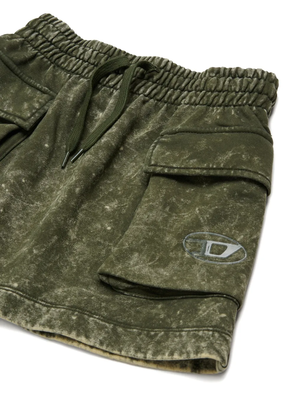 Diesel Kids Katoenen mini-rok Groen
