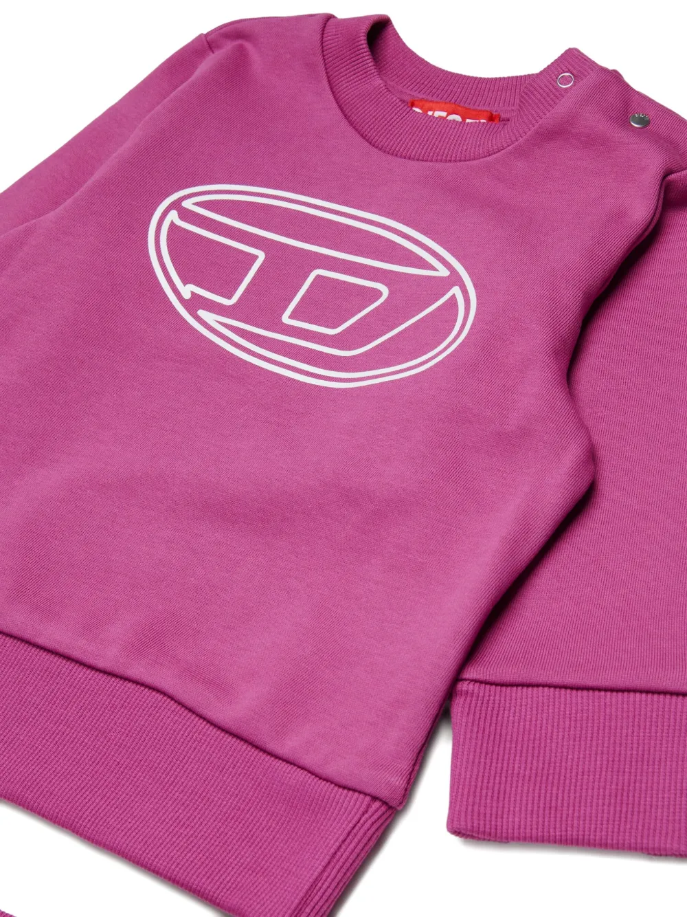 Diesel Kids logo-embellished tracksuit Roze