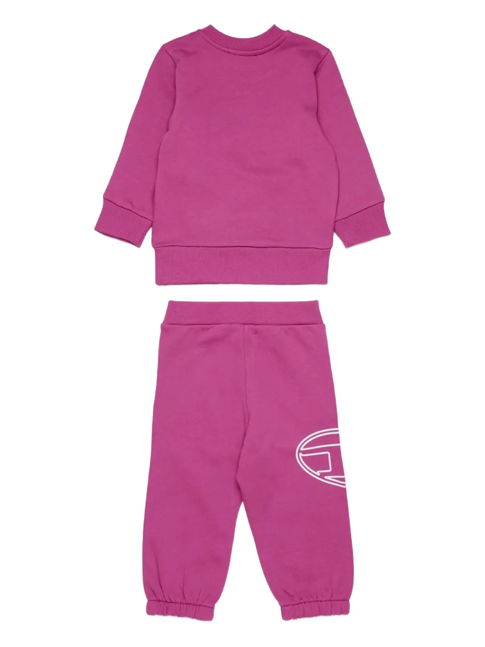Diesel Kids logo-embellished tracksuit Roze