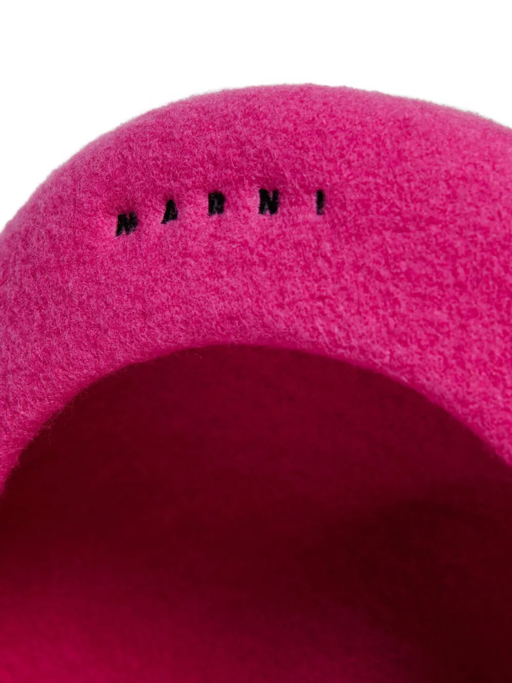 Marni Kids Baret met geborduurd logo Roze