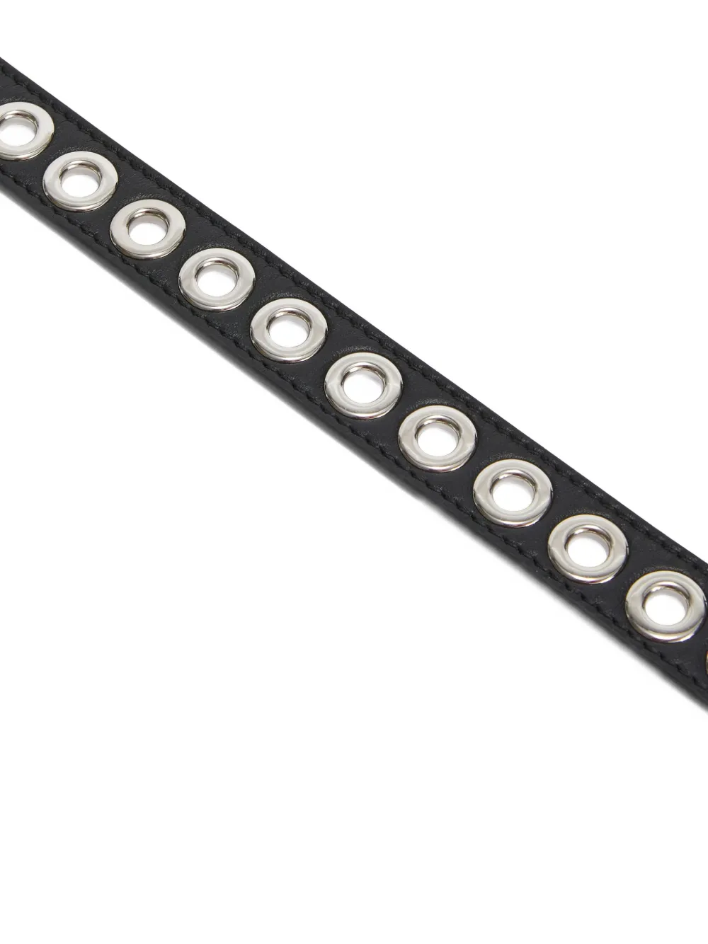 Jil Sander Leren riem - Zwart