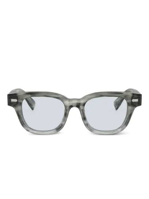 Brunello Cucinelli Miles rectangle-frame glasses