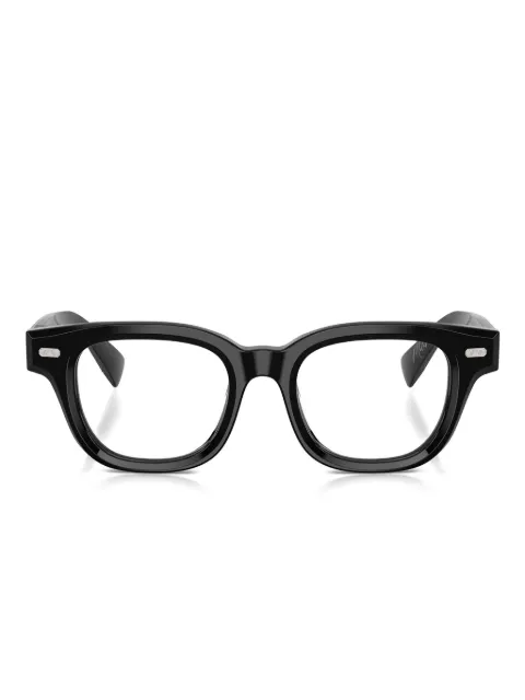 Brunello Cucinelli Miles acetate rectangle frames