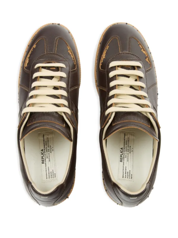Maison Margiela Replica Sneakers | Brown | FARFETCH