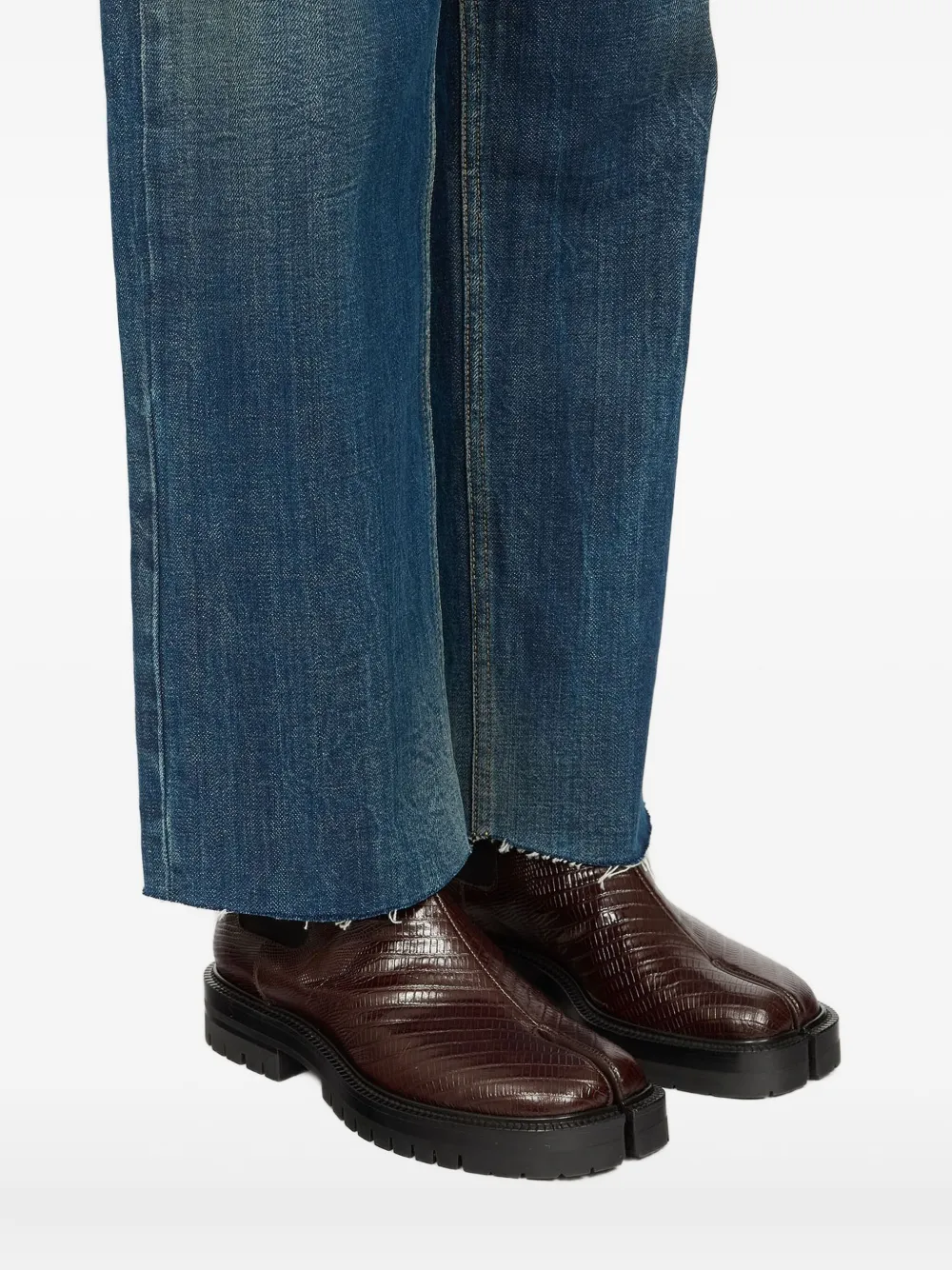Maison Margiela Tabi Chelsea laarzen Bruin