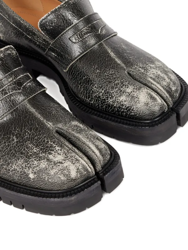 Maison Margiela Tabi County ローファー | ブラック | FARFETCH JP