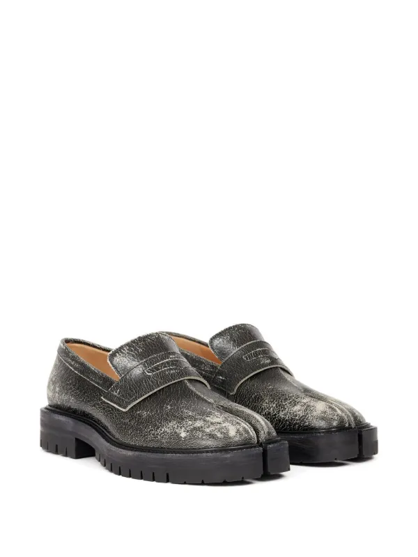 Maison Margiela Tabi County ローファー | ブラック | FARFETCH JP