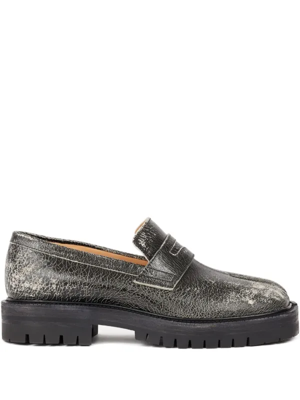 MAISON MARGIELA TABI COUNTY ローファー Maison Margiela Tabi County ローファー | ブラック | FARFETCH JP