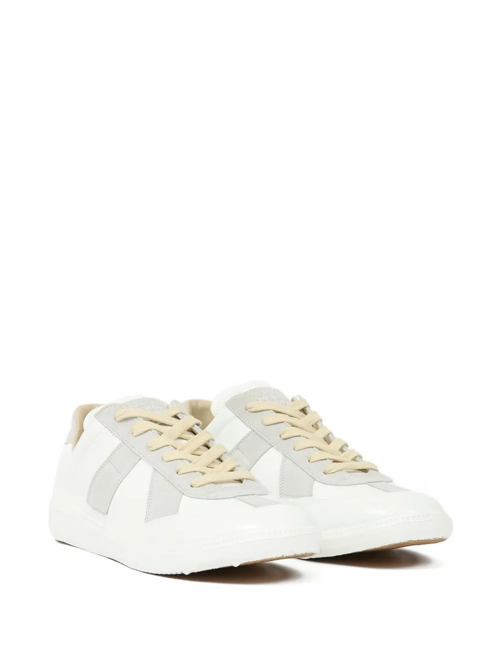Maison Margiela Replica low-top sneakers met vlakken Wit