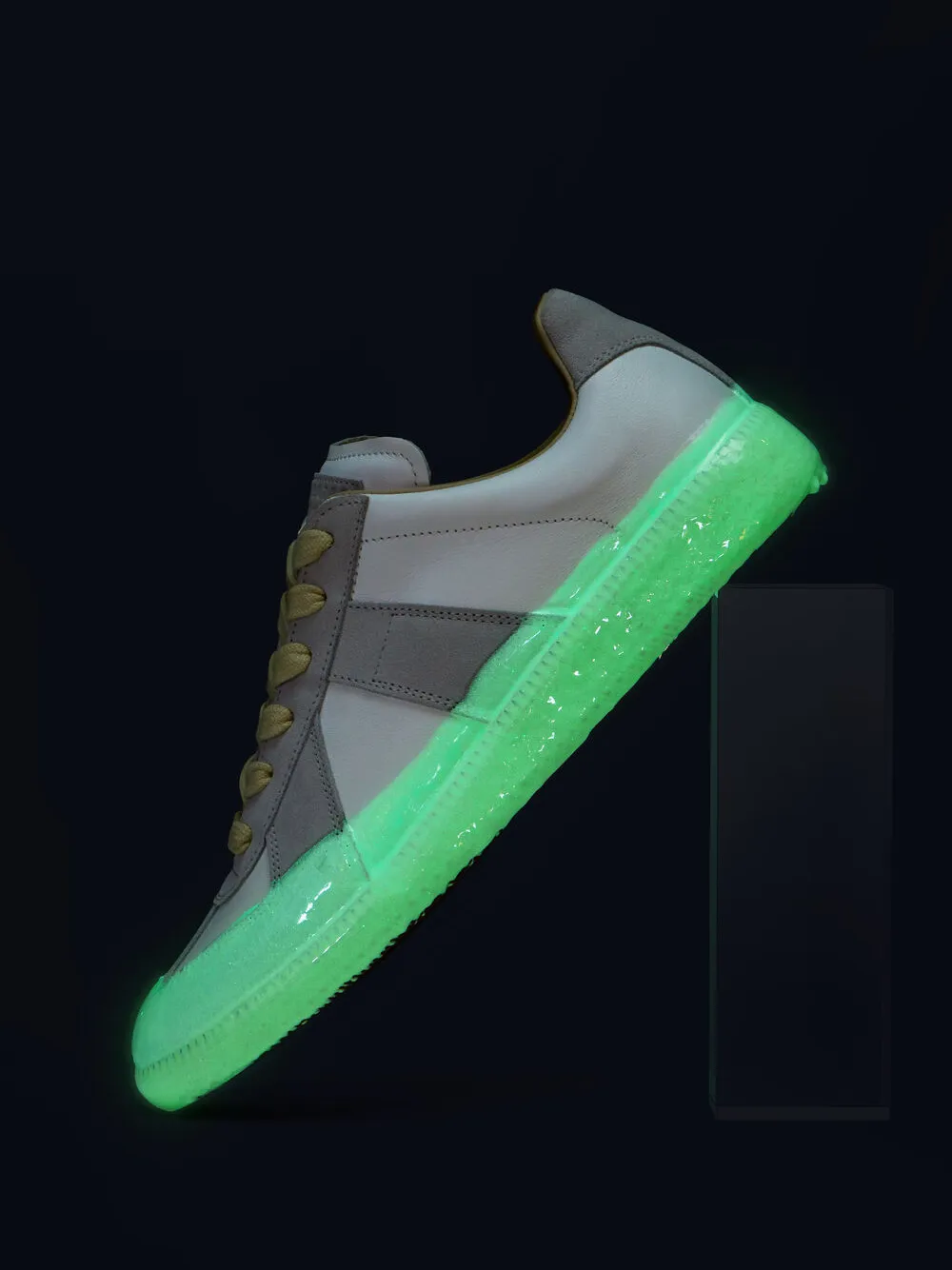 Maison Margiela Replica low-top sneakers met vlakken Wit