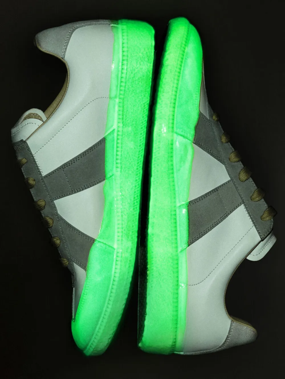Maison Margiela Replica low-top sneakers met vlakken Wit