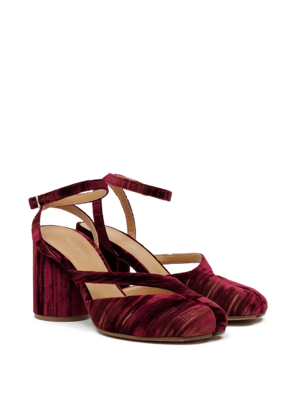 Maison Margiela 80mm Tabi sandals Red