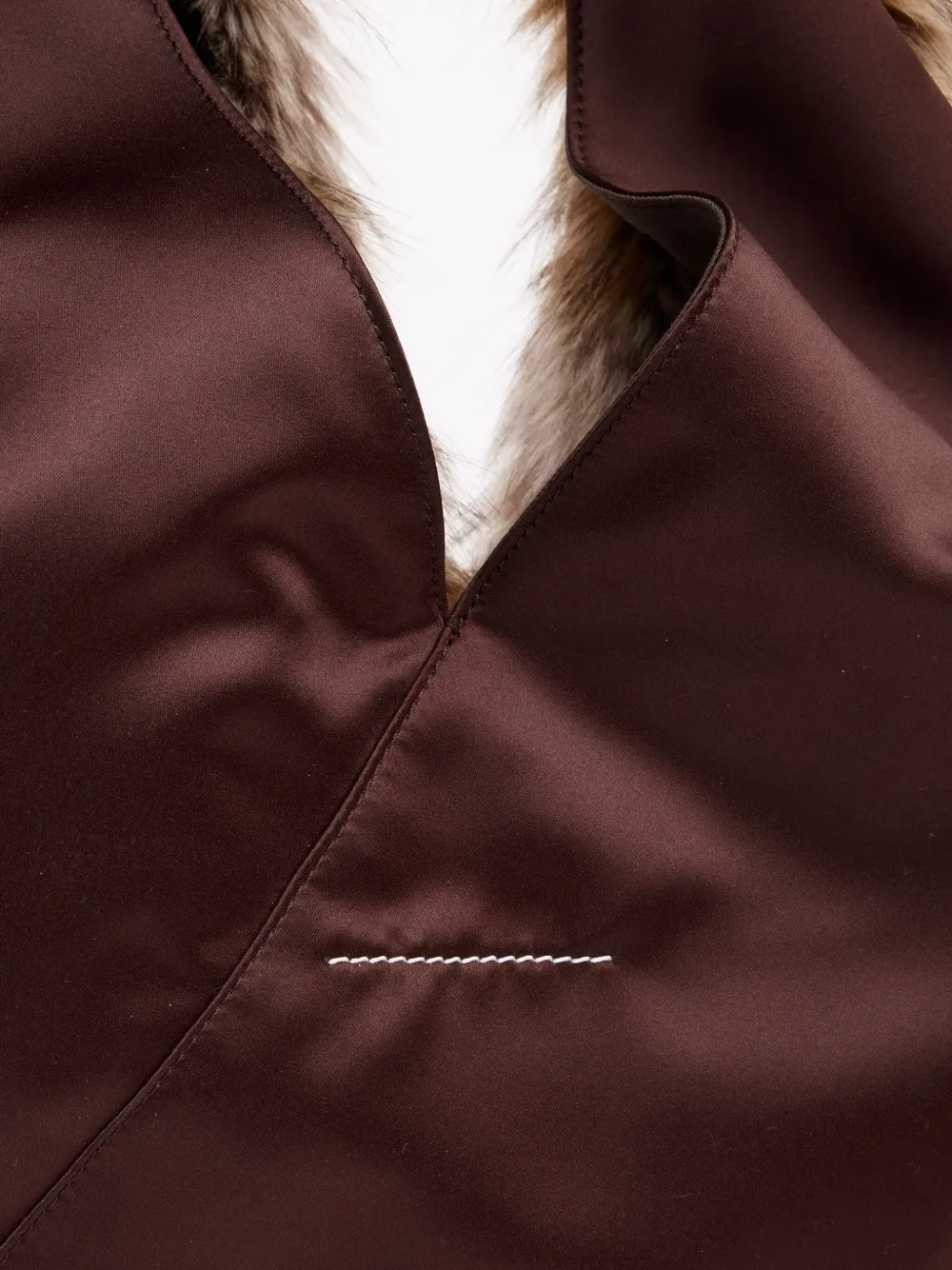 MM6 Maison Margiela Classic Japanese handtas Bruin