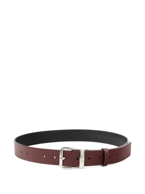 MM6 Maison Margiela engraved-logo leather belt