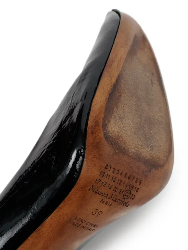 Maison Margiela スリングバック パンプス | ブラック | FARFETCH JP