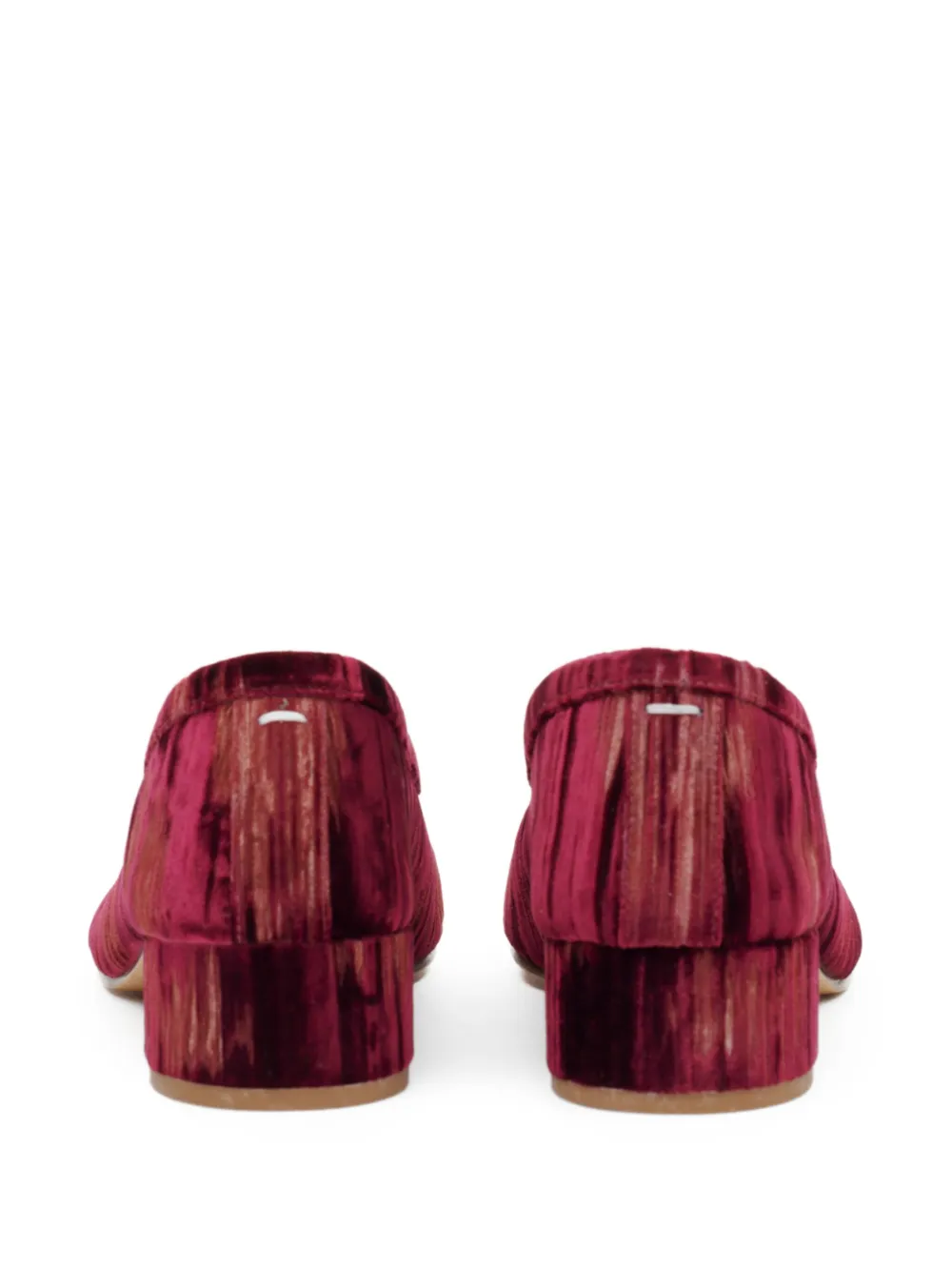 Maison Margiela 30 mm Tabi ballerina's Rood