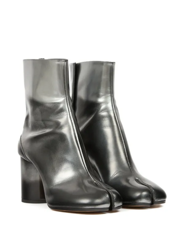 Maison Margiela Tabi block-heel Ankle Boots | Black | FARFETCH