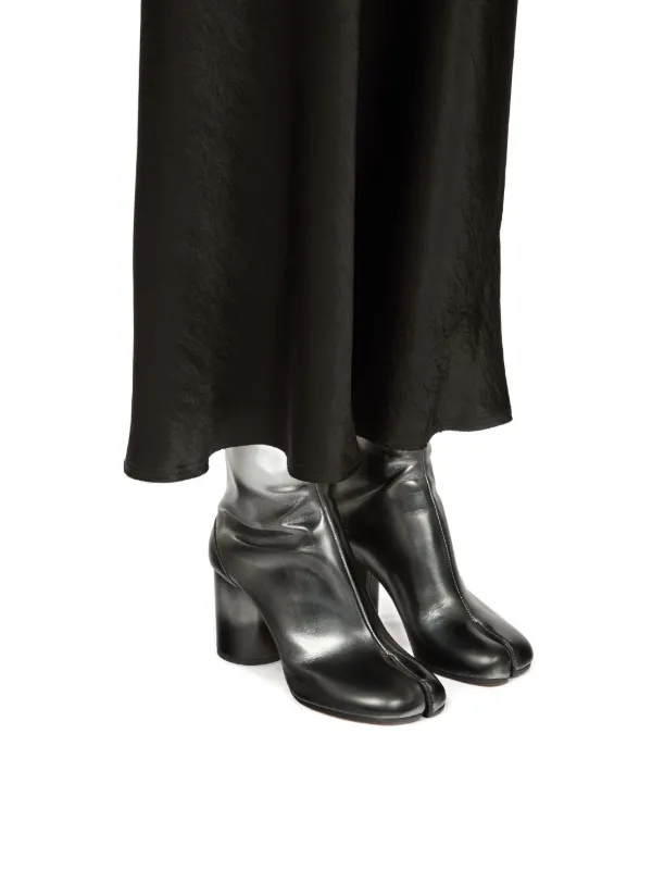 Maison Margiela Tabi block-heel Ankle Boots | Black | FARFETCH