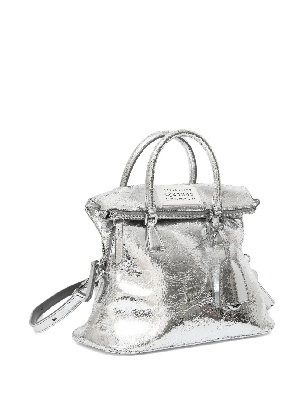 Maison Margiela 5ac Tote Bag In Silver