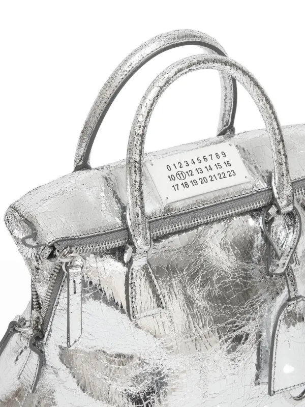 Maison Margiela 5AC Tote Bag | Silver | FARFETCH UK