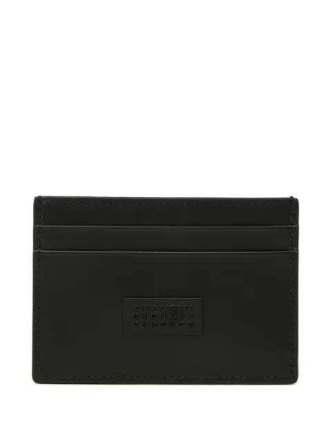 MM6 Maison Margiela logo-patch cardholder