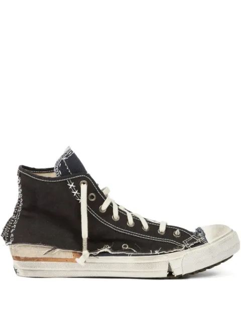 Maison Margiela distressed high-top sneakers